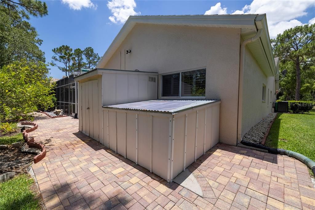 Additional large storage shed