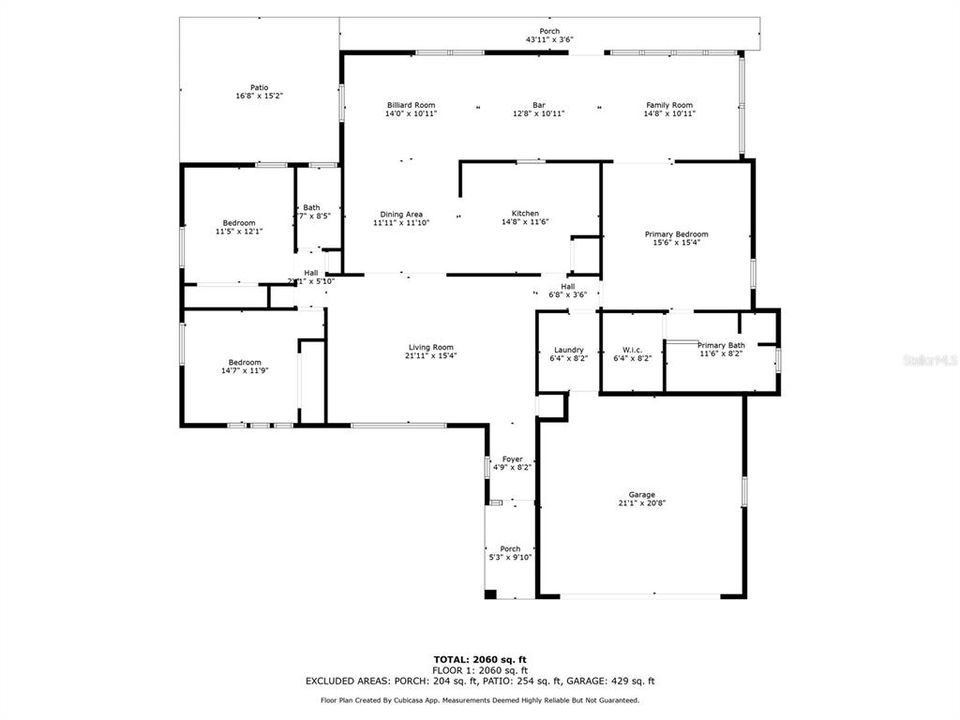 На продажу: $375,000 (3 спален, 2 ванн, 2197 Квадратных фут)