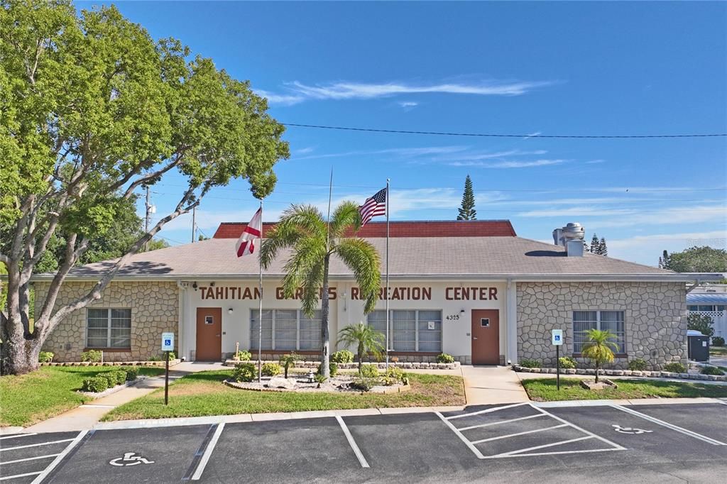 Recreation center and pool