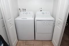 Laundry closet