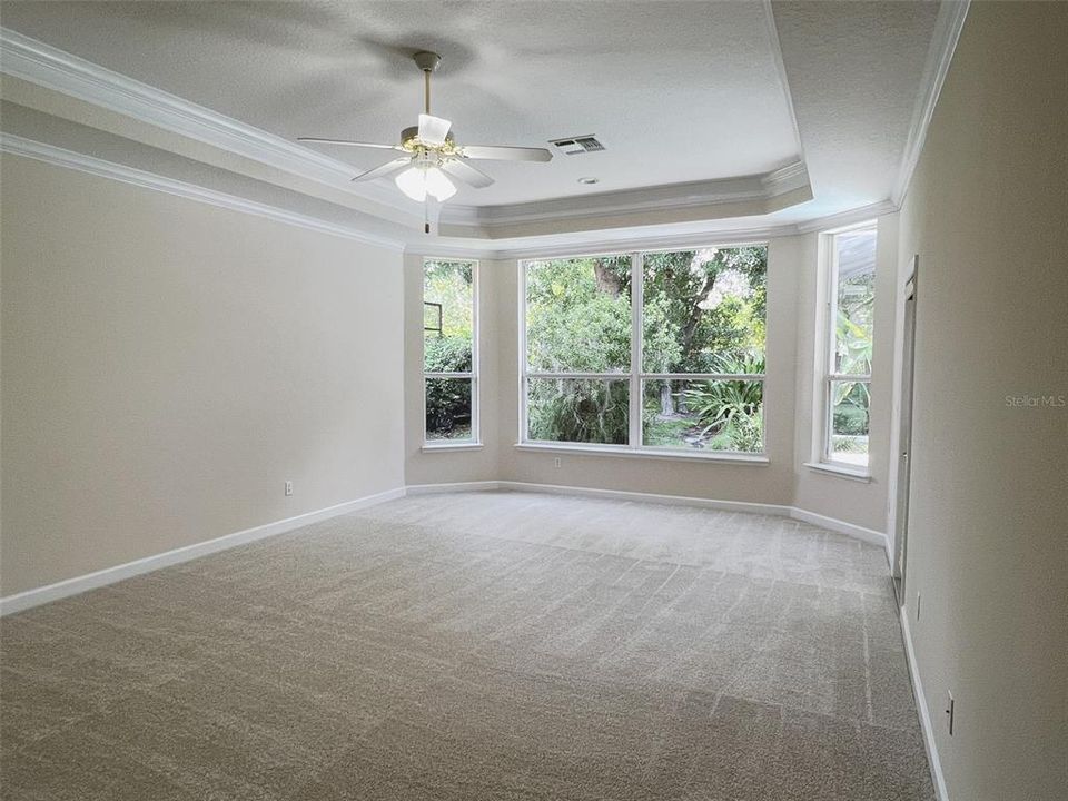 Master Bedroom with lots of natural light