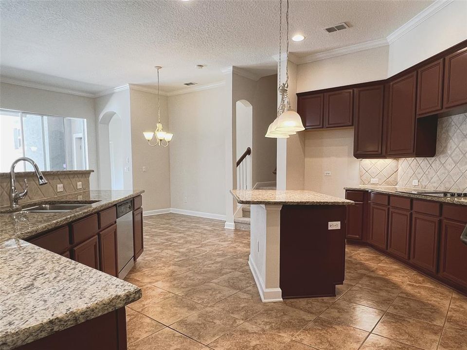 Dinette and Staircase to the Second Floor