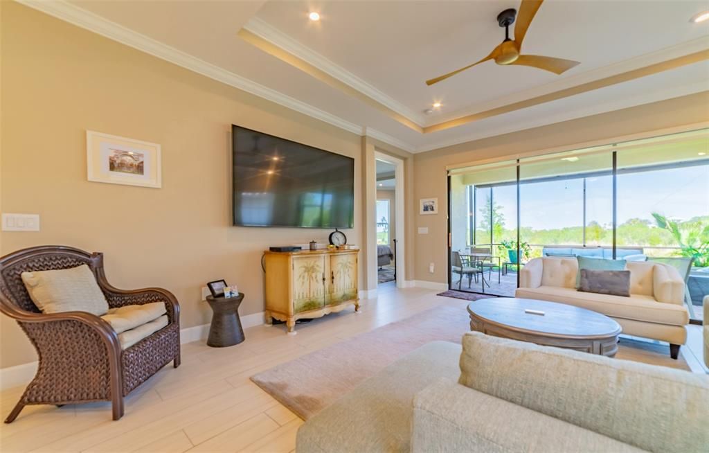 Lots of natural light in this welcoming gathering room