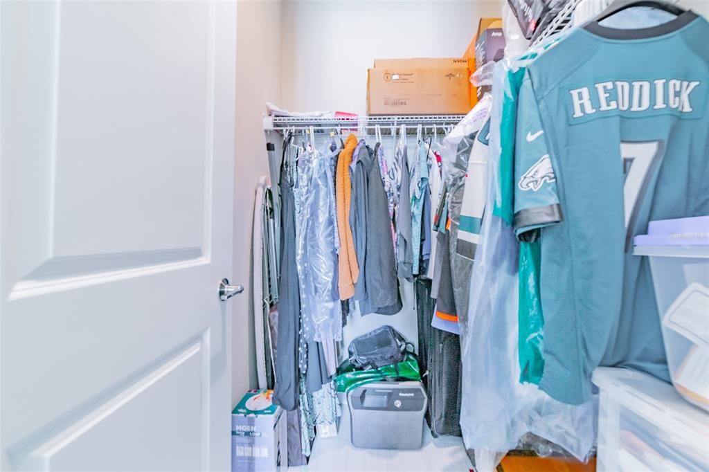 Roomy closet in bedroom 2