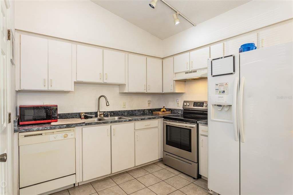 cozy kitchen with a pantry