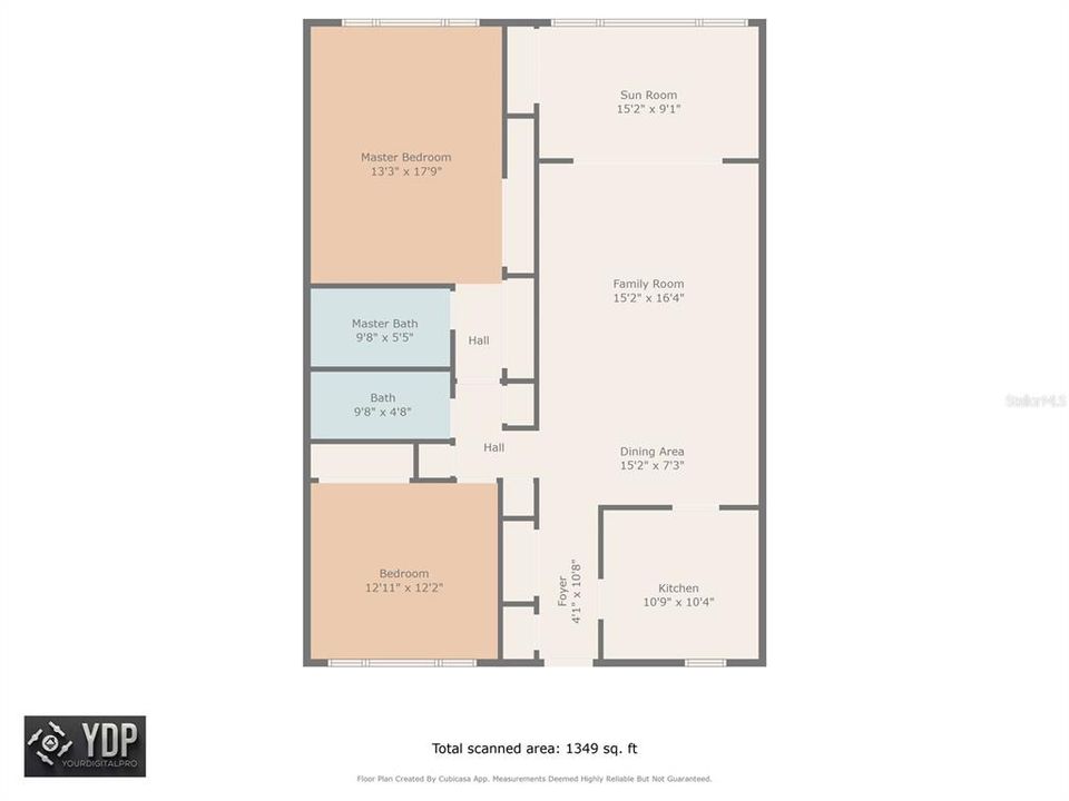 For Sale: $220,000 (2 beds, 2 baths, 1400 Square Feet)