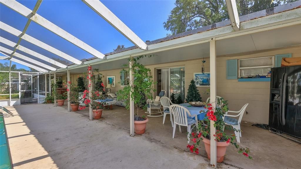 backyard porch