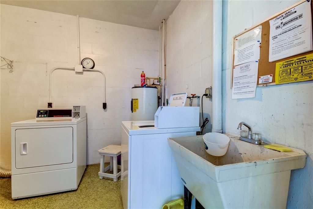 Community laundry room