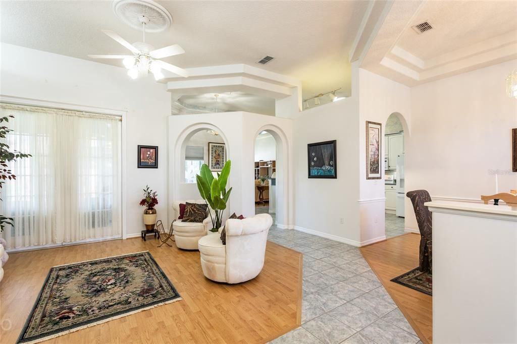 Open Concept Home With High Ceilings And NO CARPET