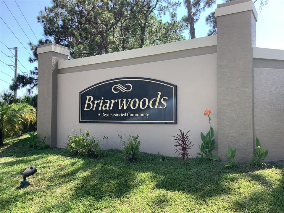 Briarwoods is a deed restricted community