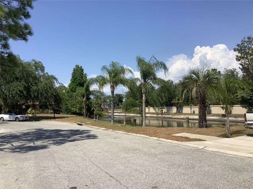 View of Pond across street from Vacant Lot