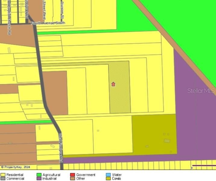 Lot 13 RES zoning section