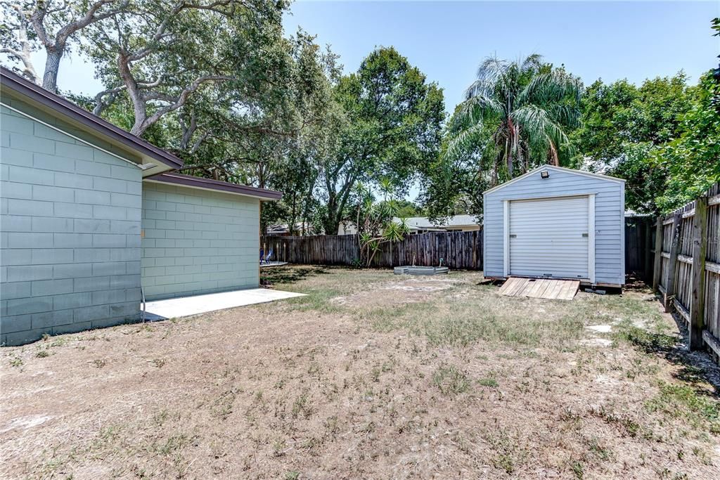 Large shed