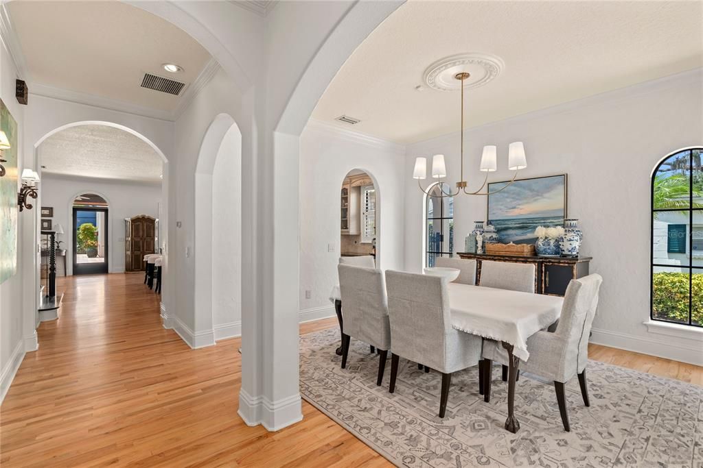 Formal dining room