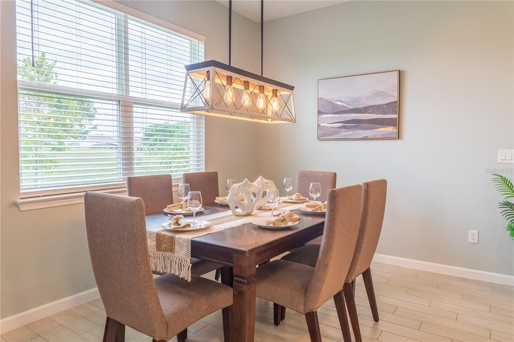 Living and Dining are all open to each other and create the perfect space!