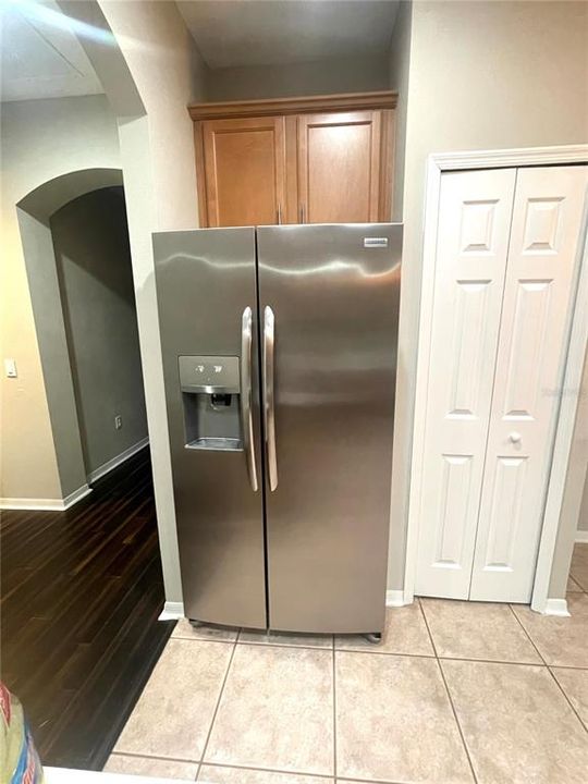 Kitchen/ refrigerator and pantry