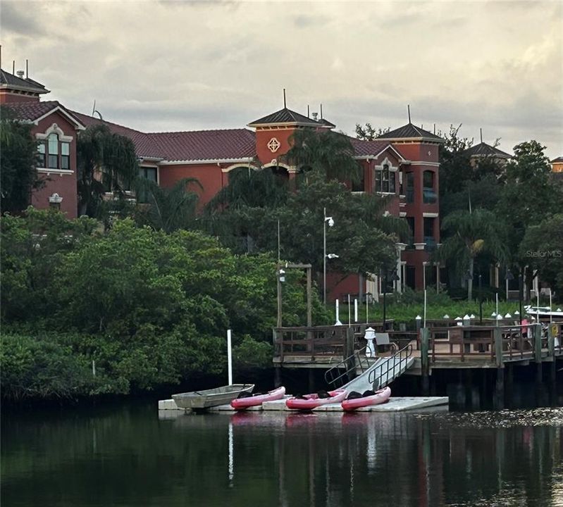 kayak launch