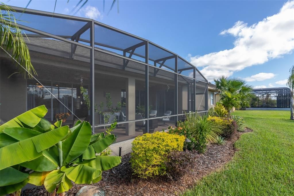 Rear View of Patio