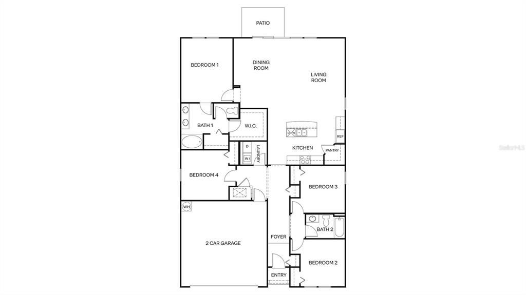 Active With Contract: $330,990 (4 beds, 2 baths, 1862 Square Feet)