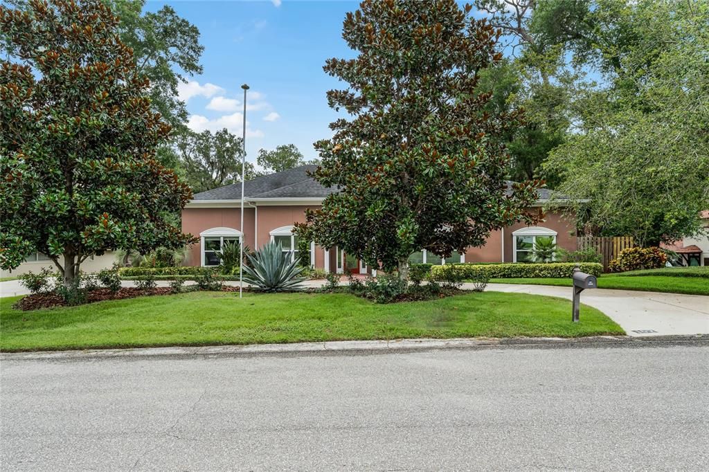 Circular Drive and lovely curb appeal