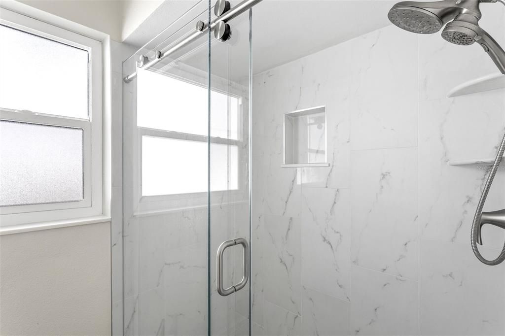 guest walk-in shower