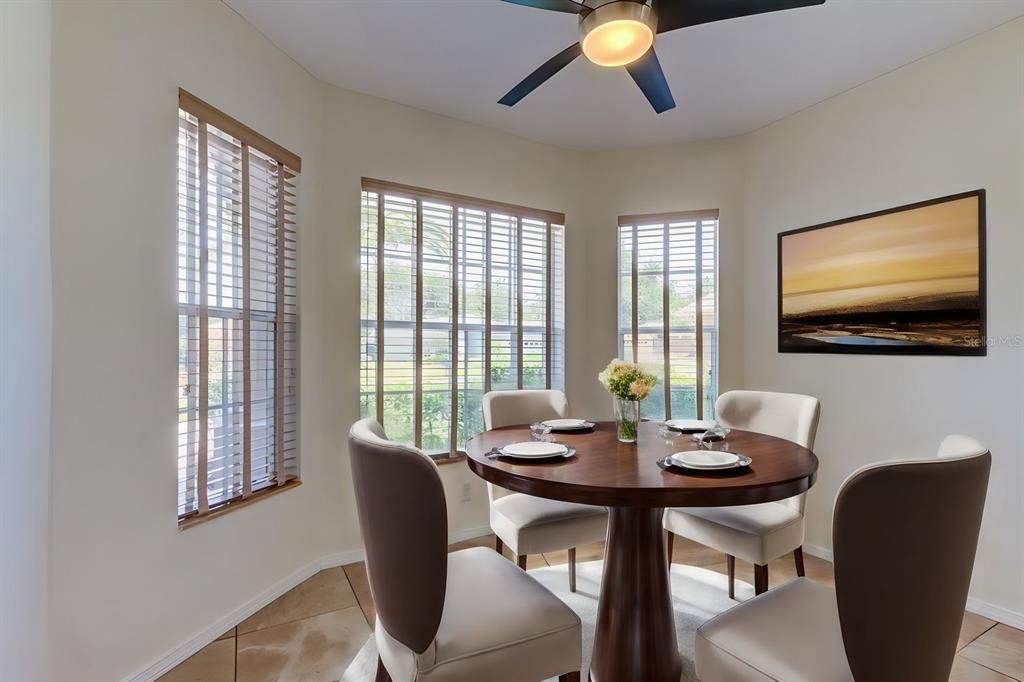 Breakfast Area in Kitchen