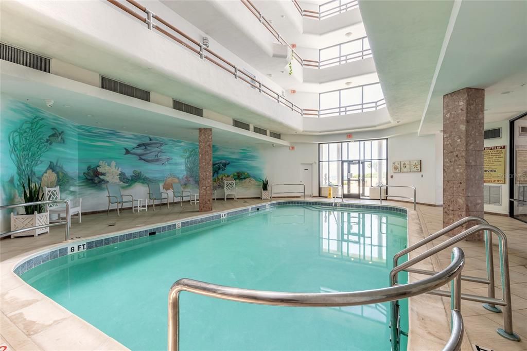 Indoor heated pool