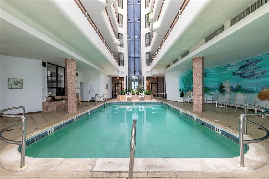 Indoor heated pool