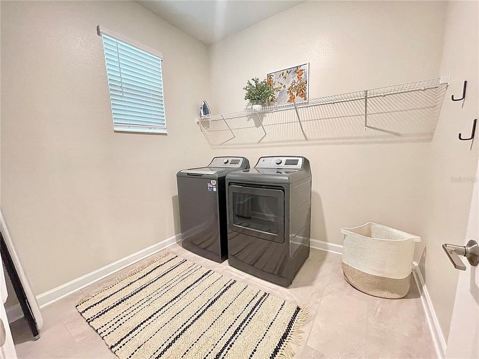 Spacious Laundry room