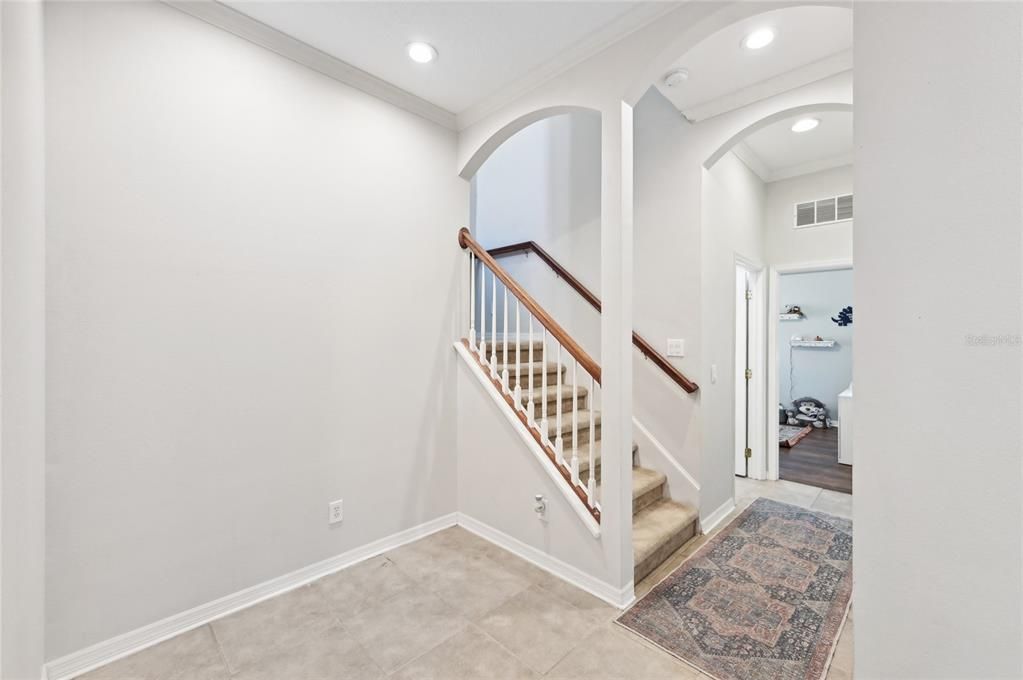 STAIRS LEADING TO BONUS ROOM