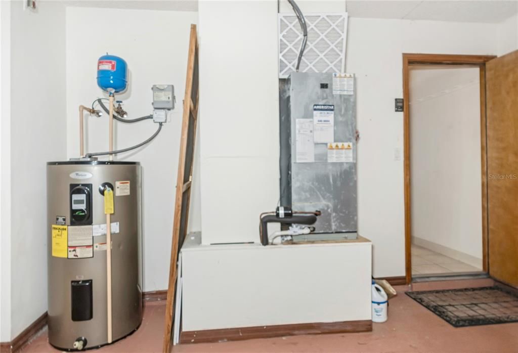 Newer Hot Water Heater and AC system