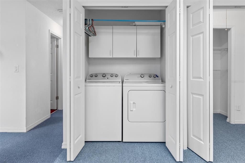 Inside Laundry in Bonus Room area