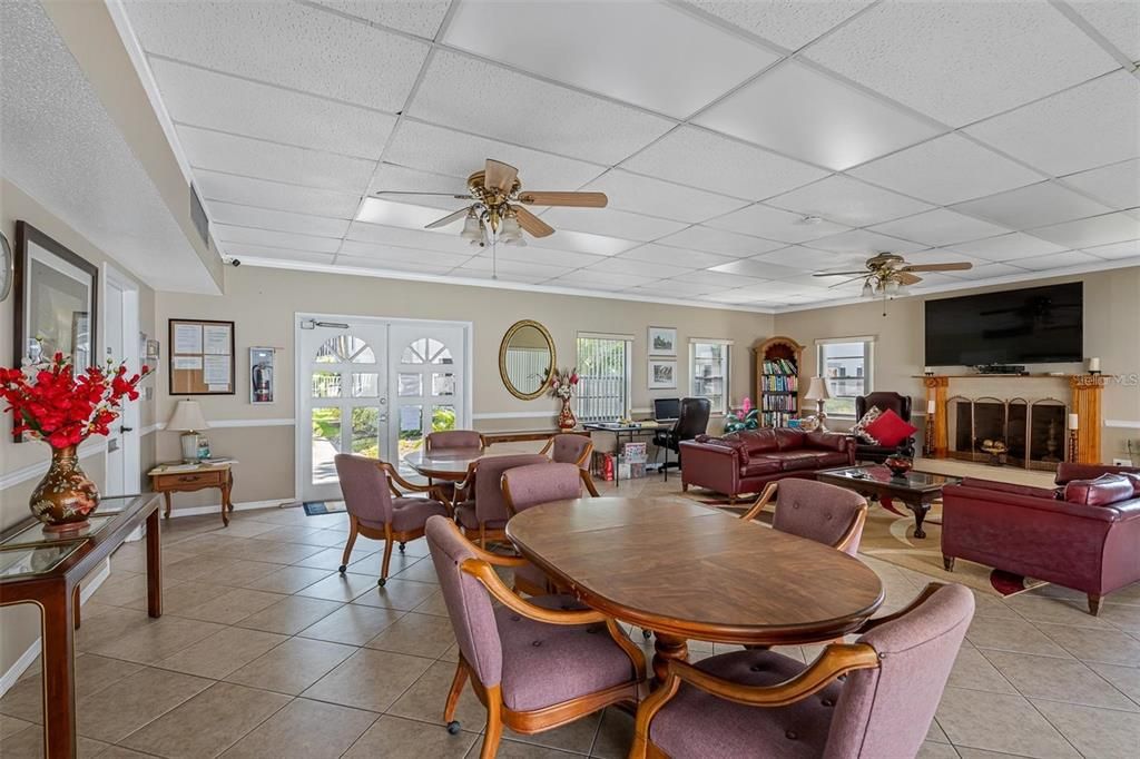 Meeting and Sitting Room at Clubhouse