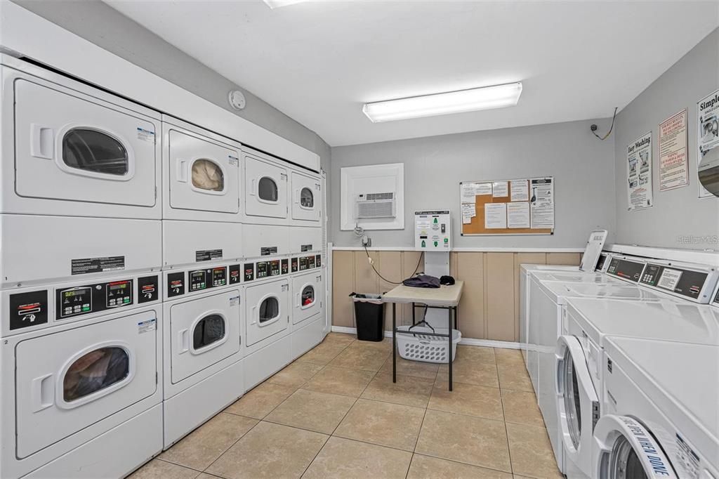 Complex Laundry Room