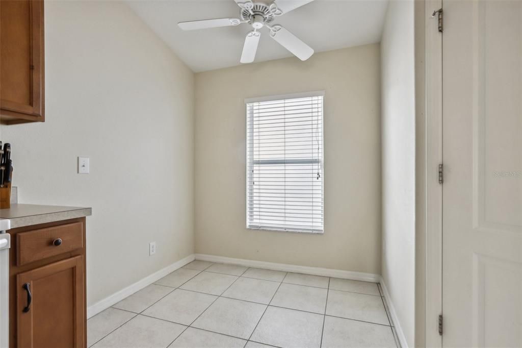 Breakfast Nook off Kitchen