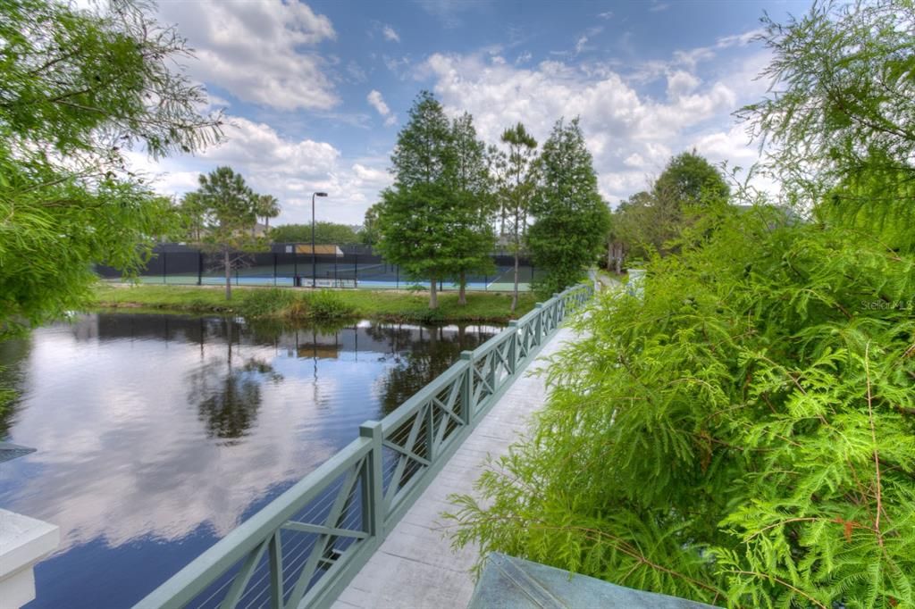 Bridge to West Park Village