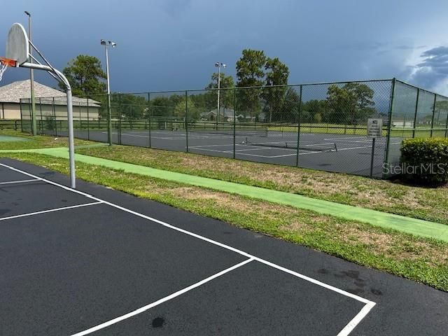 Tennis and Basketball Court