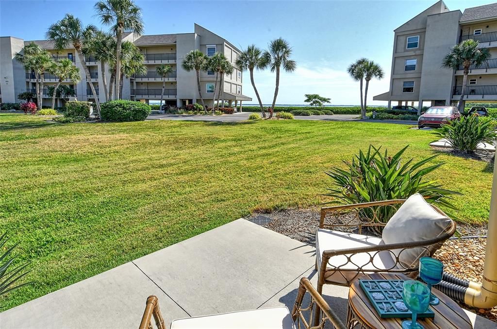 Patio with Bay View