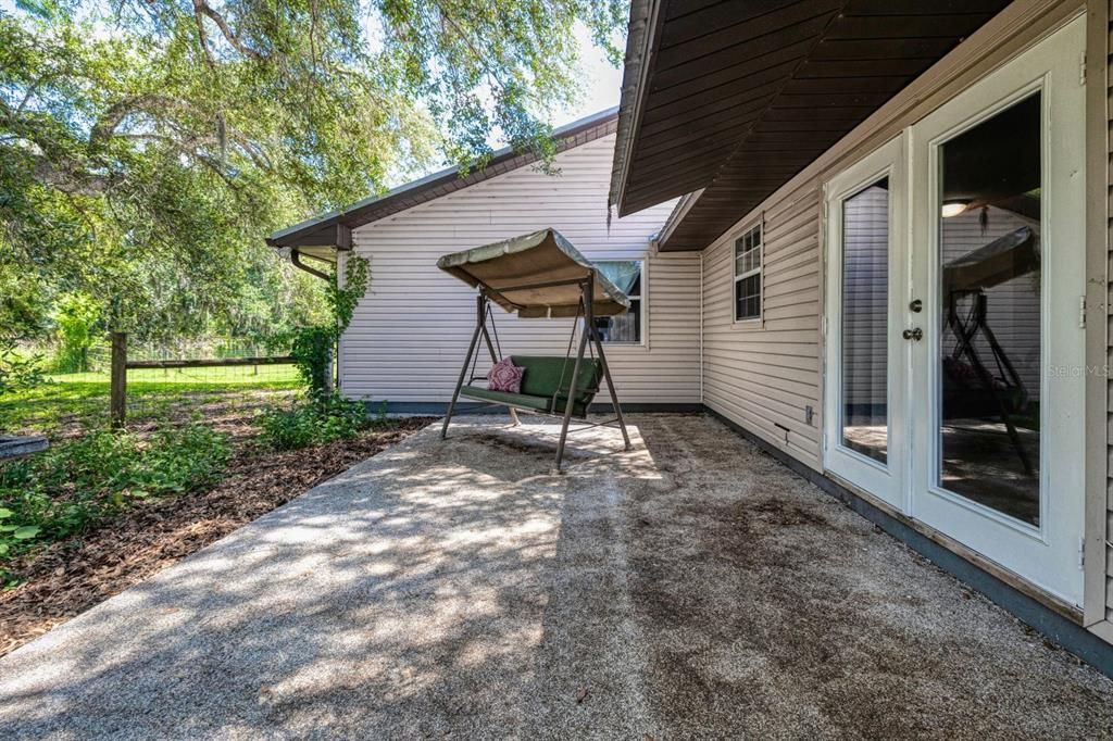 Open Air Rear Porch