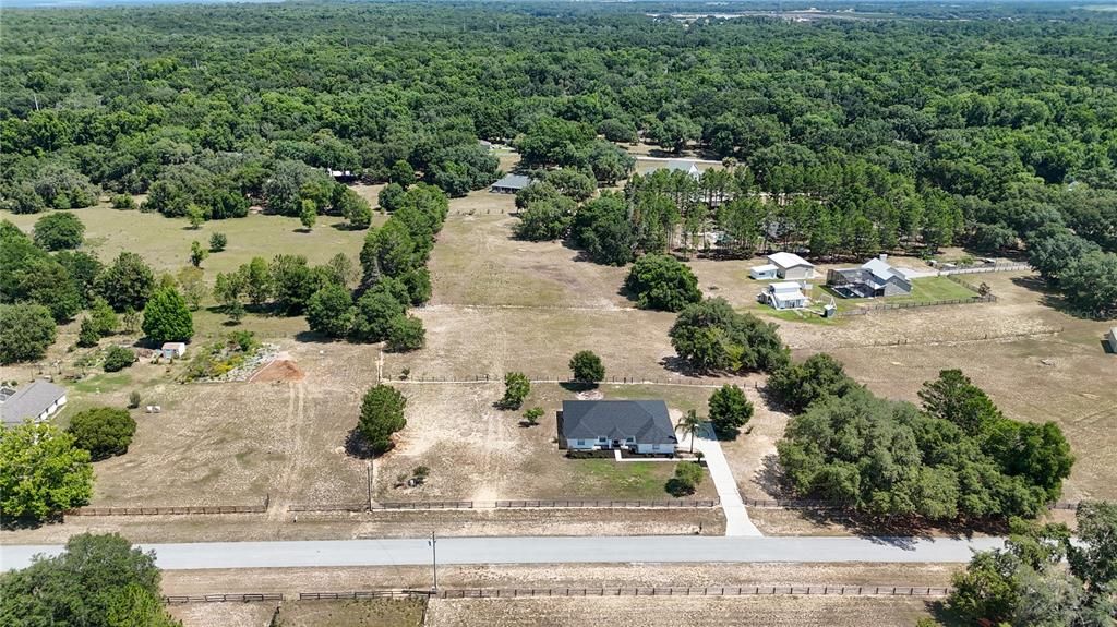 Aerial View of Surrounding Area