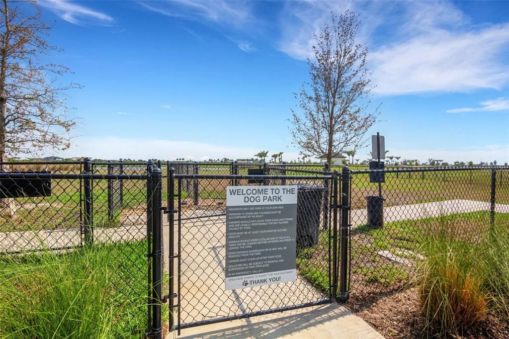 Dog Park located in turner park, walking distance from home