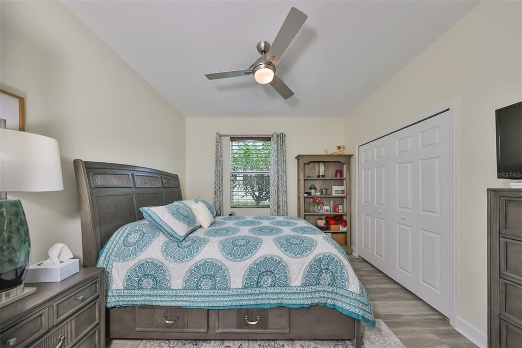 Bedroom #3 is also spacious with engineered flooring and lots of natural sunshine.