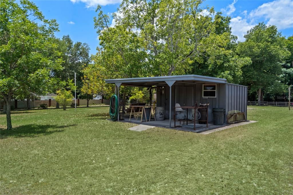 Pump House and Carport