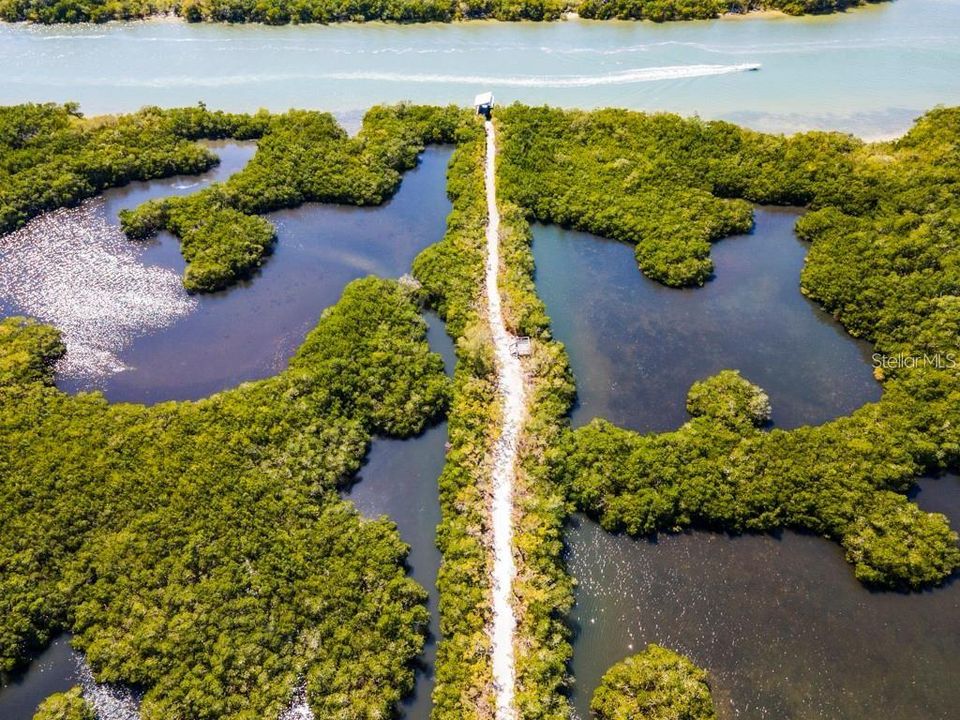 Nature Trail to bayfront gazebo