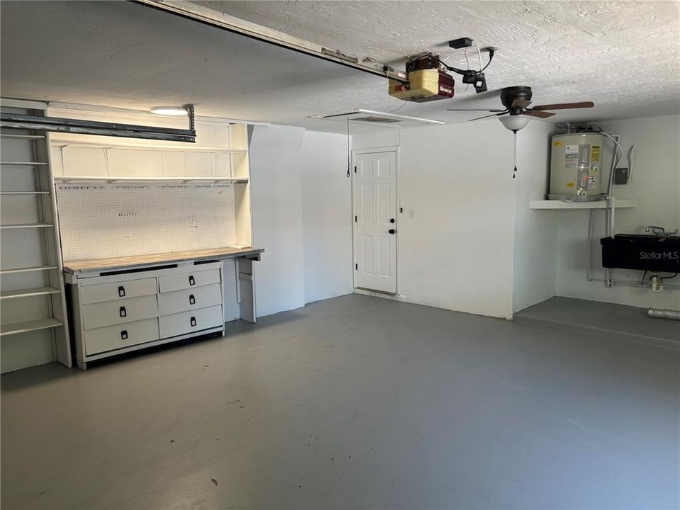 Large Garage with storage