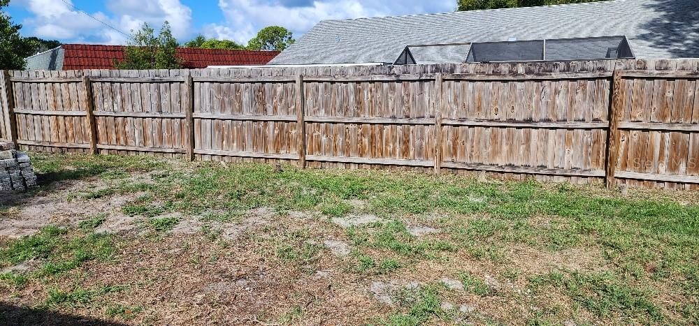 Fenced Back Yard