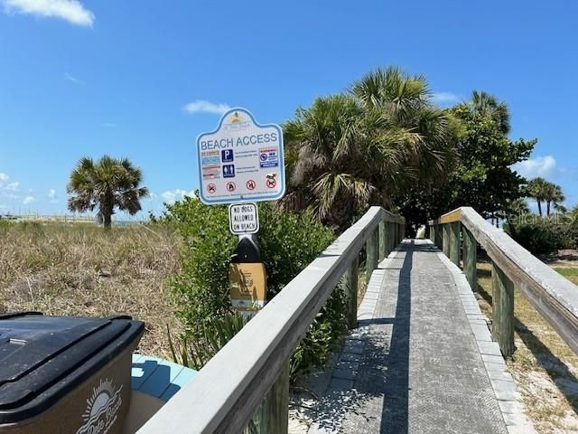 Walk thru Beach Access