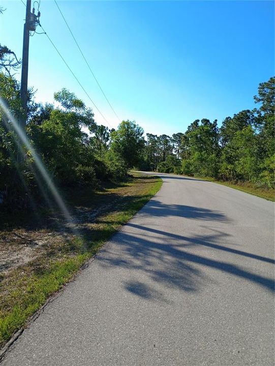 Street view facing north