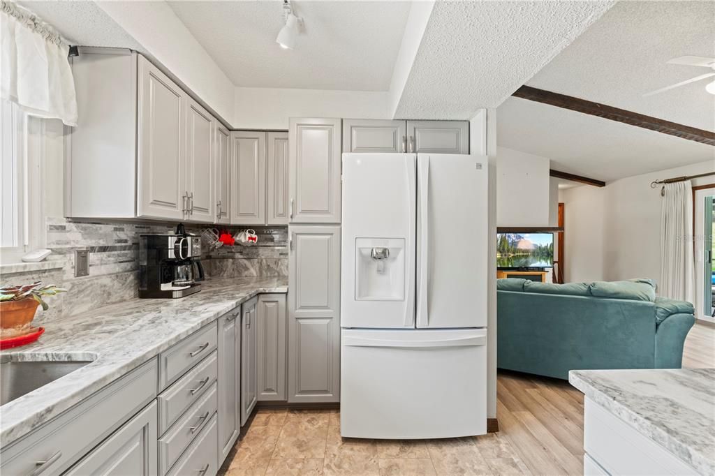 Abundant Cabinet & Counter Space