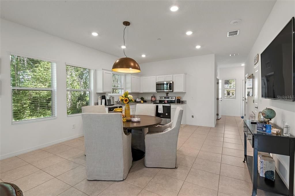 Virtually Staged Dinning Room